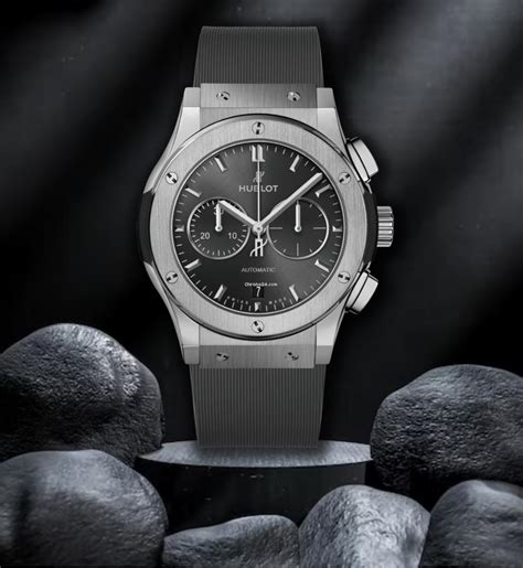 Hublot Classic Fusion Racing Grey Chronograph Titanium 42mm 